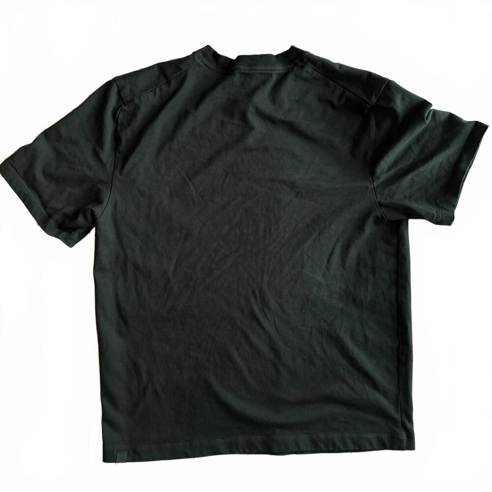 EUC Lululemon Heavyweight Cotton Jersey T-Shirt Rainforest Green Size S - Picture 3 of 4